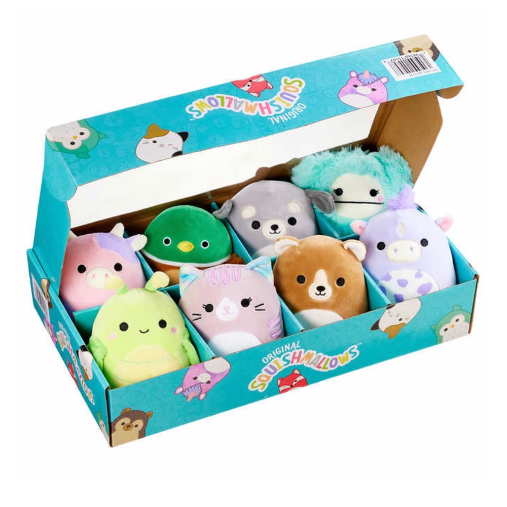 Squishmallow Box Set, 5” 8 Pack, Fantasy Wildlife, Patty Avery Joelle Pilar New